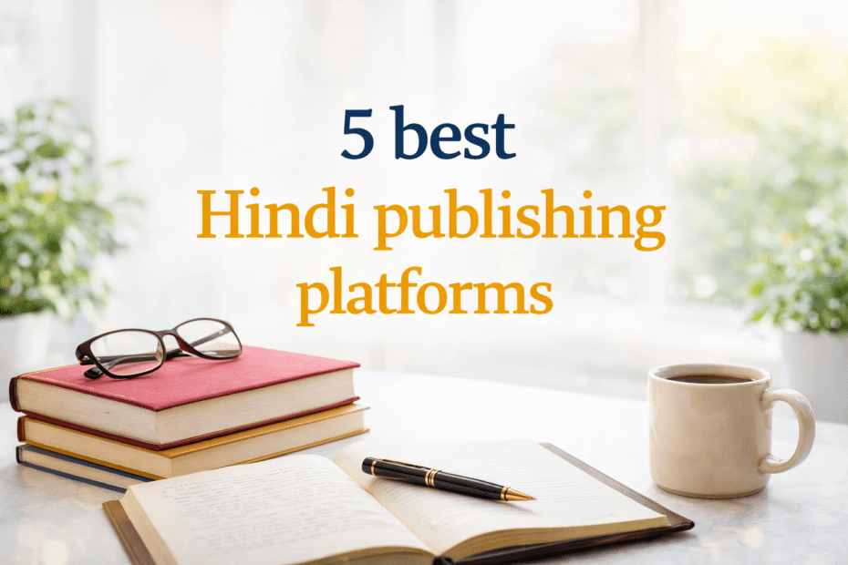 5 best Hindi publishing platforms in india
