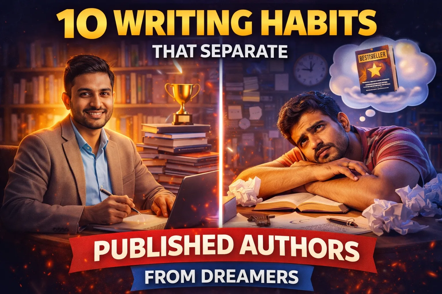 10 writing habbits of published author