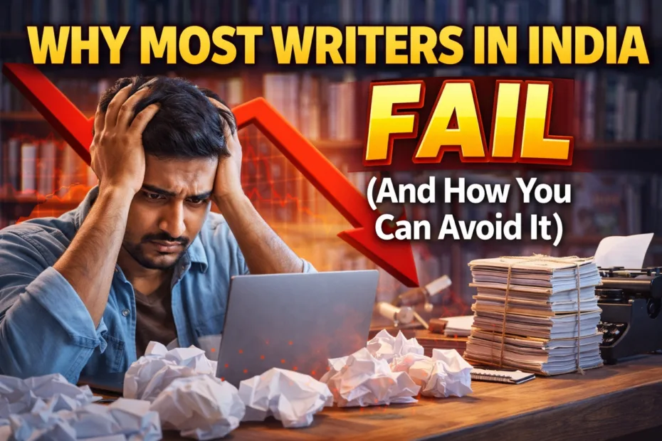 why most writers fail before publishing in india